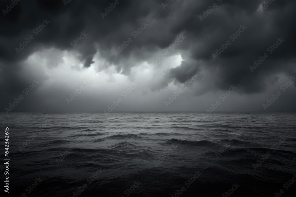 Obraz premium Rippling Obscurity: Waterborne Clouds