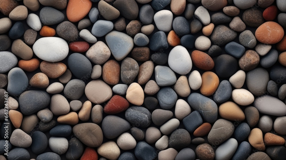 Stones pattern background, AI generated Image Stones pattern background, AI generated Image