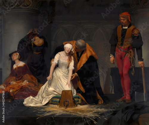 Paul Delaroche Execution of Lady Jane Gray