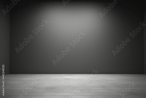 abstract background showing art 3D antique backdrop three-dimensional spotlight design display Blank Realistic Empty render cement gray room material blank made b studio background floor blackboard