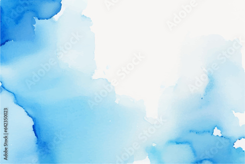 Blue watercolor background