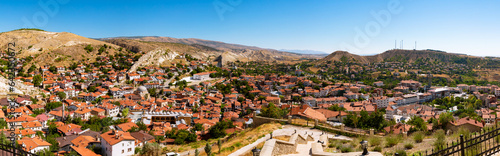 Beypazari panoramic view from Hidirlik Hill in Ankara photo