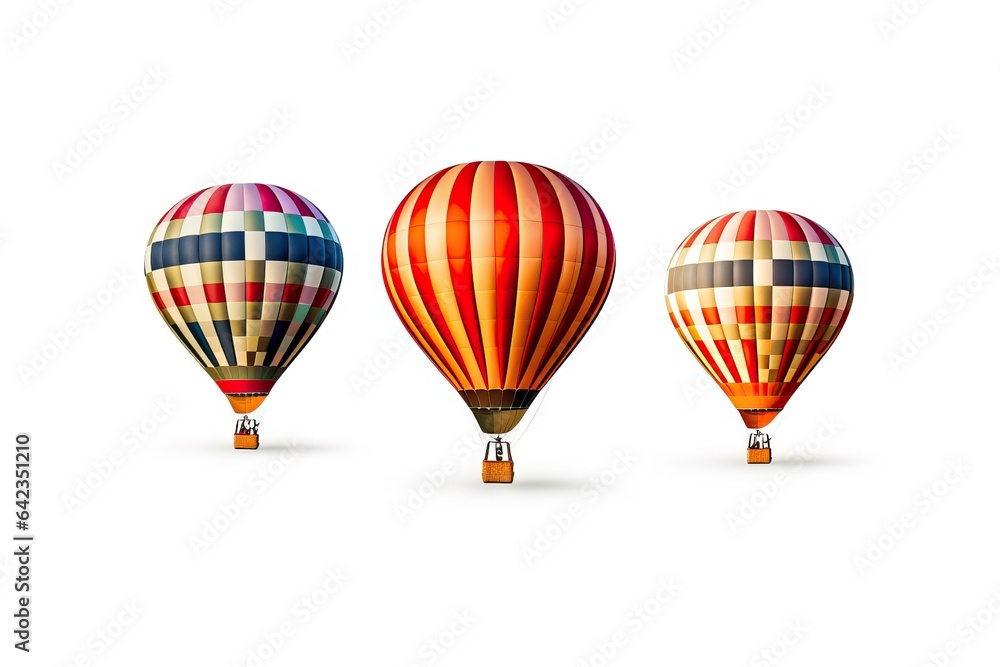 bright ballooning isolated colours ballon collection adventure blue air white beautiful background background Isolated balloon air photo basket airship colourfu aerial balloon hot balloon colourful