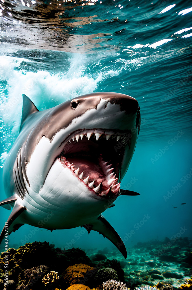 Fototapeta premium great shark