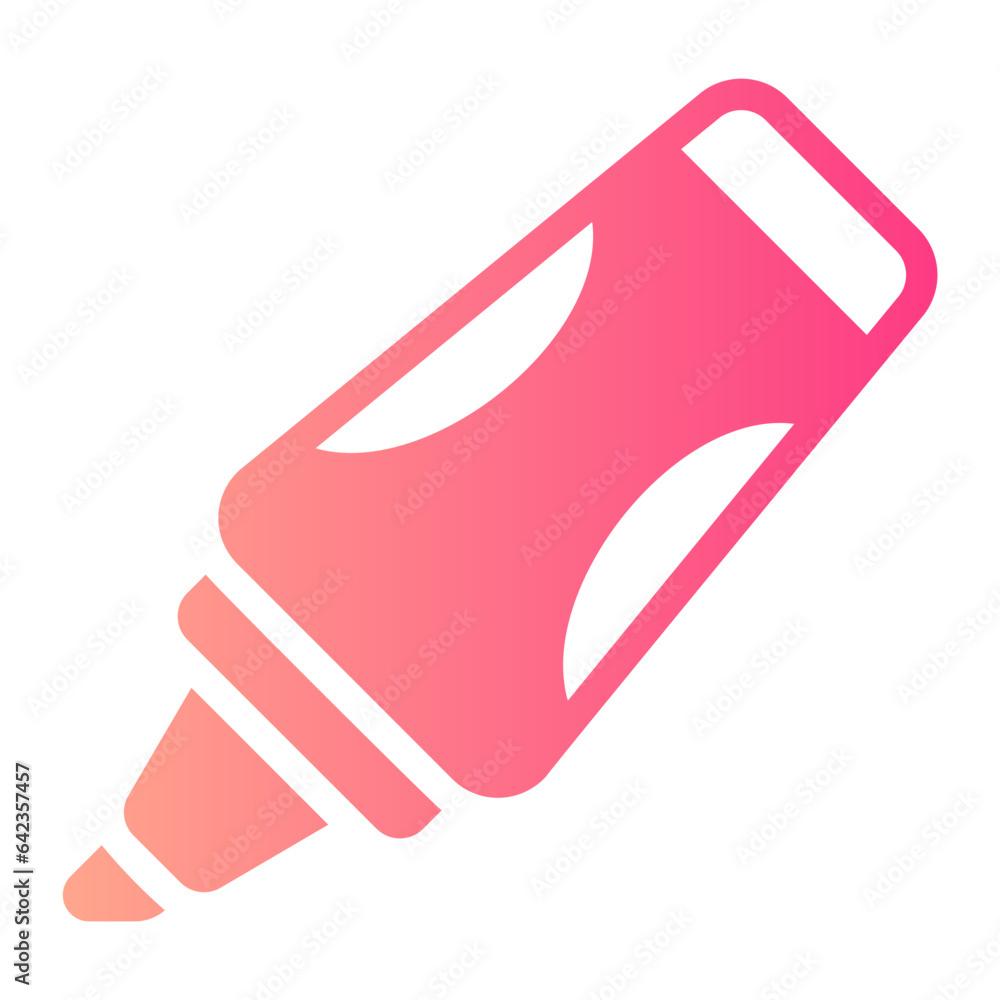 highlighter gradient icon