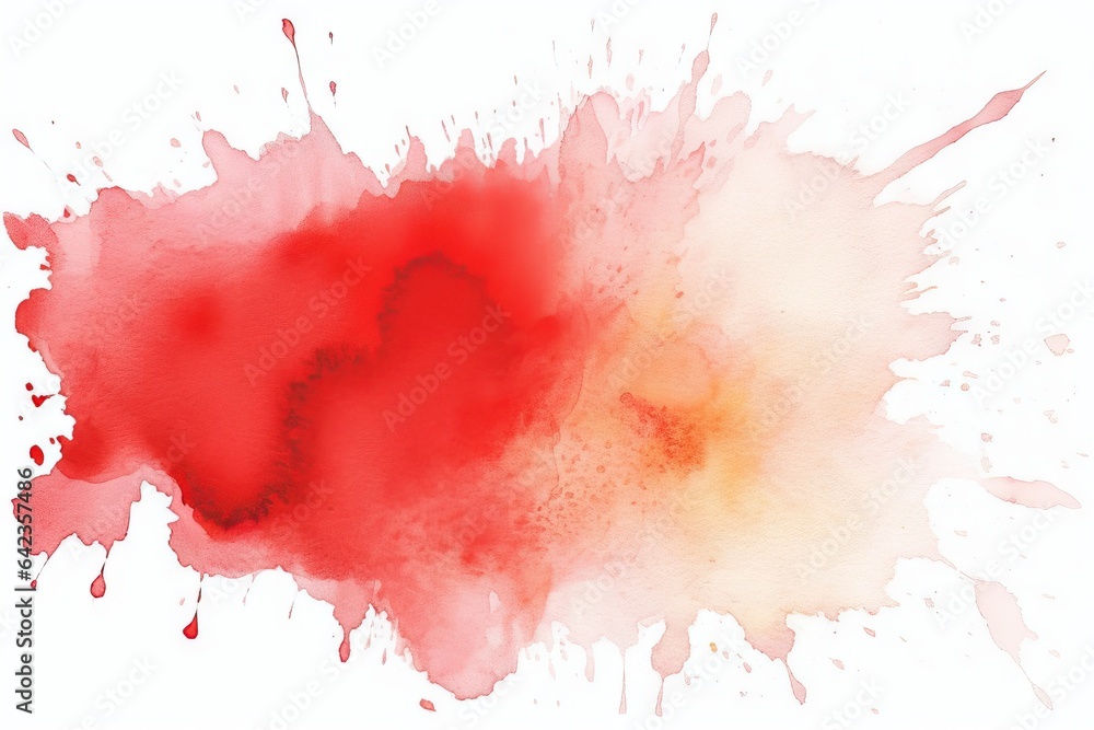 grunge texture watercolor rough red vibrant hand vintage white splashIt acrylic drawn splash Abstract stain abstract red art background blot watercolor bright backgroundThis watercolor water pastel