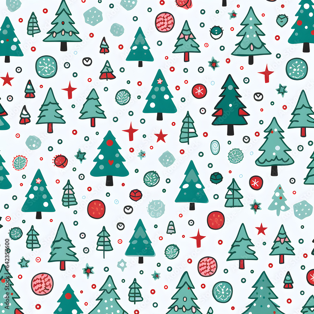 christmas seamless pattern