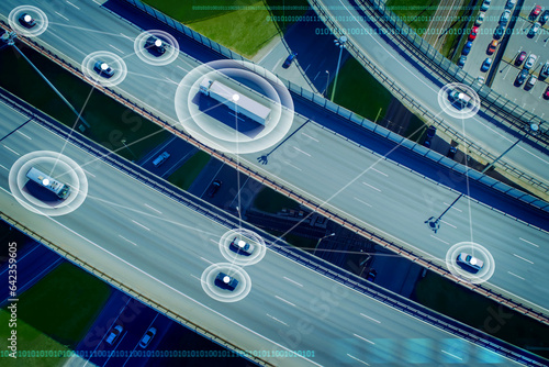 Satellite car navigation. C...