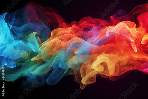 background graphic many-coloured indoor red studio move ice smoke abstract fire complexity yellow Abstract contrast swirl colorful connection blue people aethereal no colourful smokes creativity no