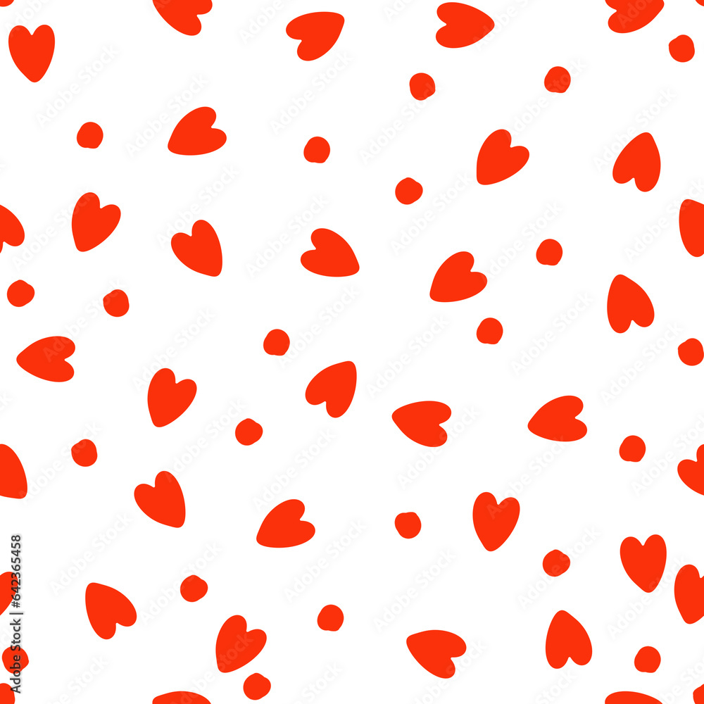 Heart Seamless Pattern. Hand Drawn Seamless Pattern
Heart Seamless Pattern. Hand Drawn Seamless Pattern