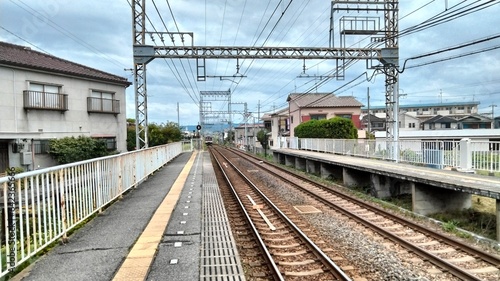 Kintetsu "Taimera Station", Nara, Japan © 写 写
