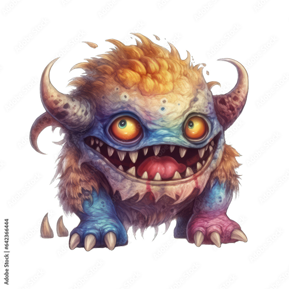 Child's Dream - Cute Monster in a Magical Wonderland Child's Dream - Cute Monster in a Magical Wonderland