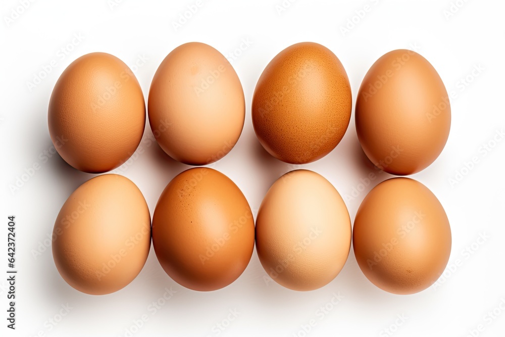 Eggs isolated on white background Eggs isolated on white background