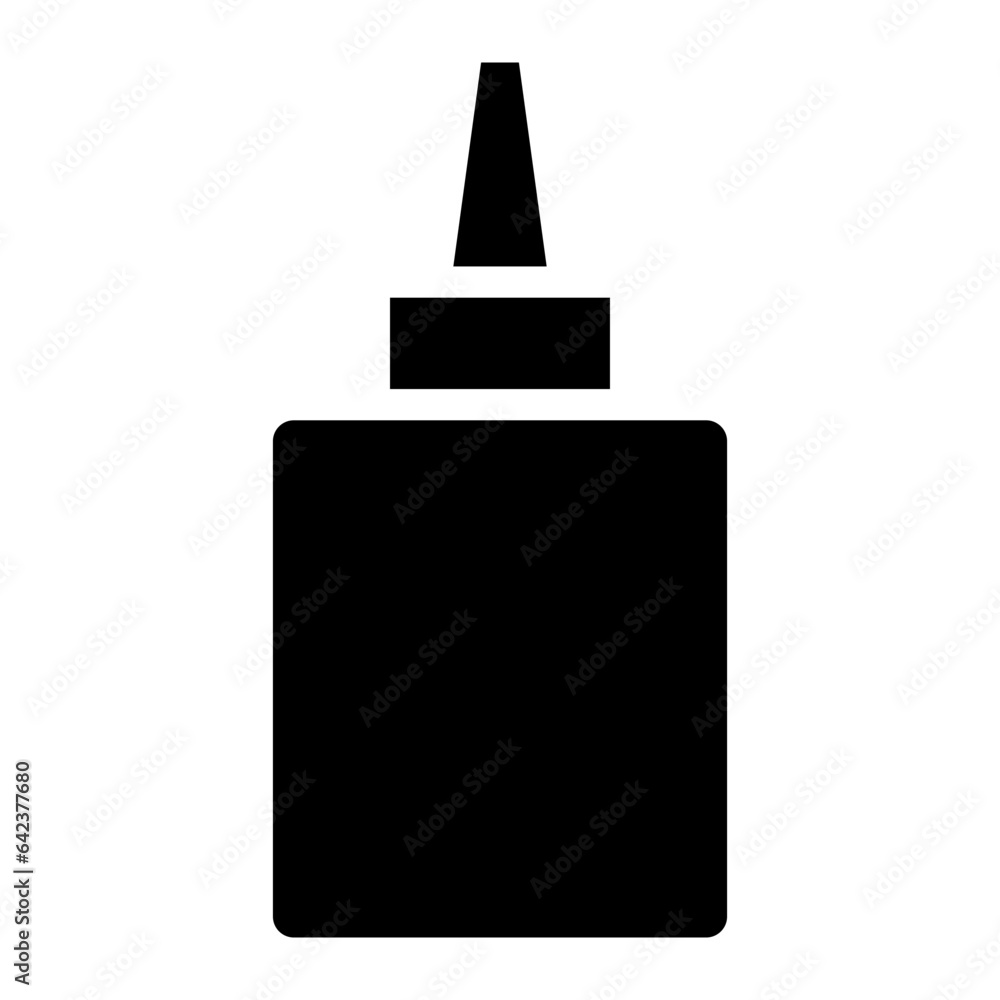glue bottle glyph glue bottle glyph