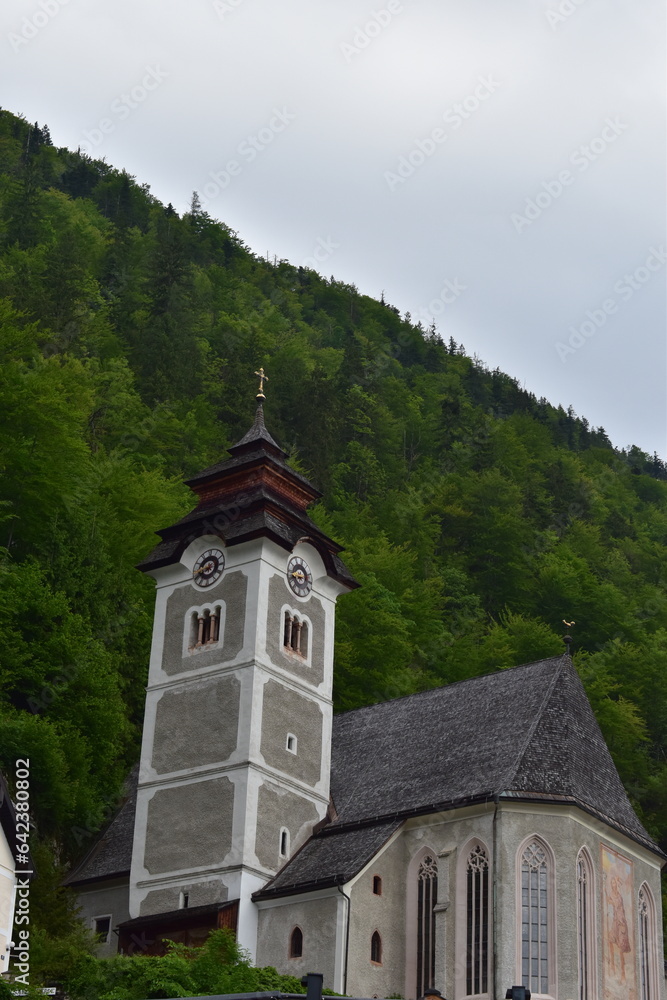 Maria am Berg Church in Hallstatt Austria 
