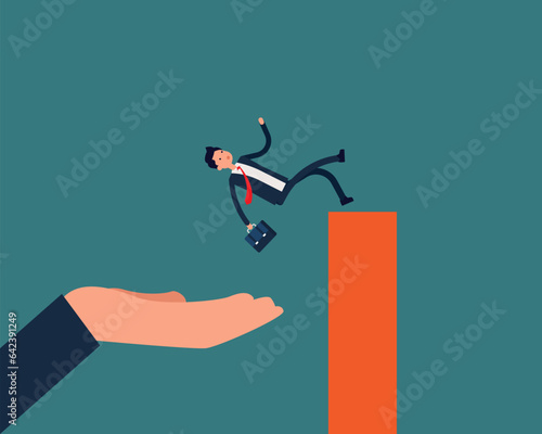 A helping hand accidents and disasters. Mutual trust