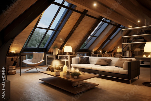 Wallpaper Mural living room interior Torontodigital.ca