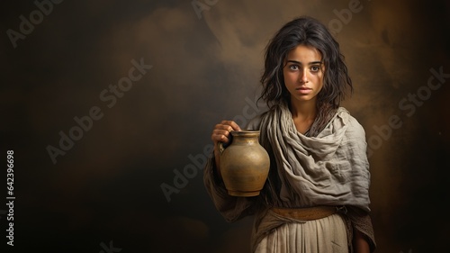 beautiful young Samaritan woman photo
