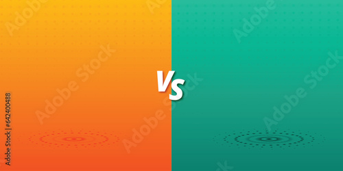 vector versus vs screen background in simple abstract