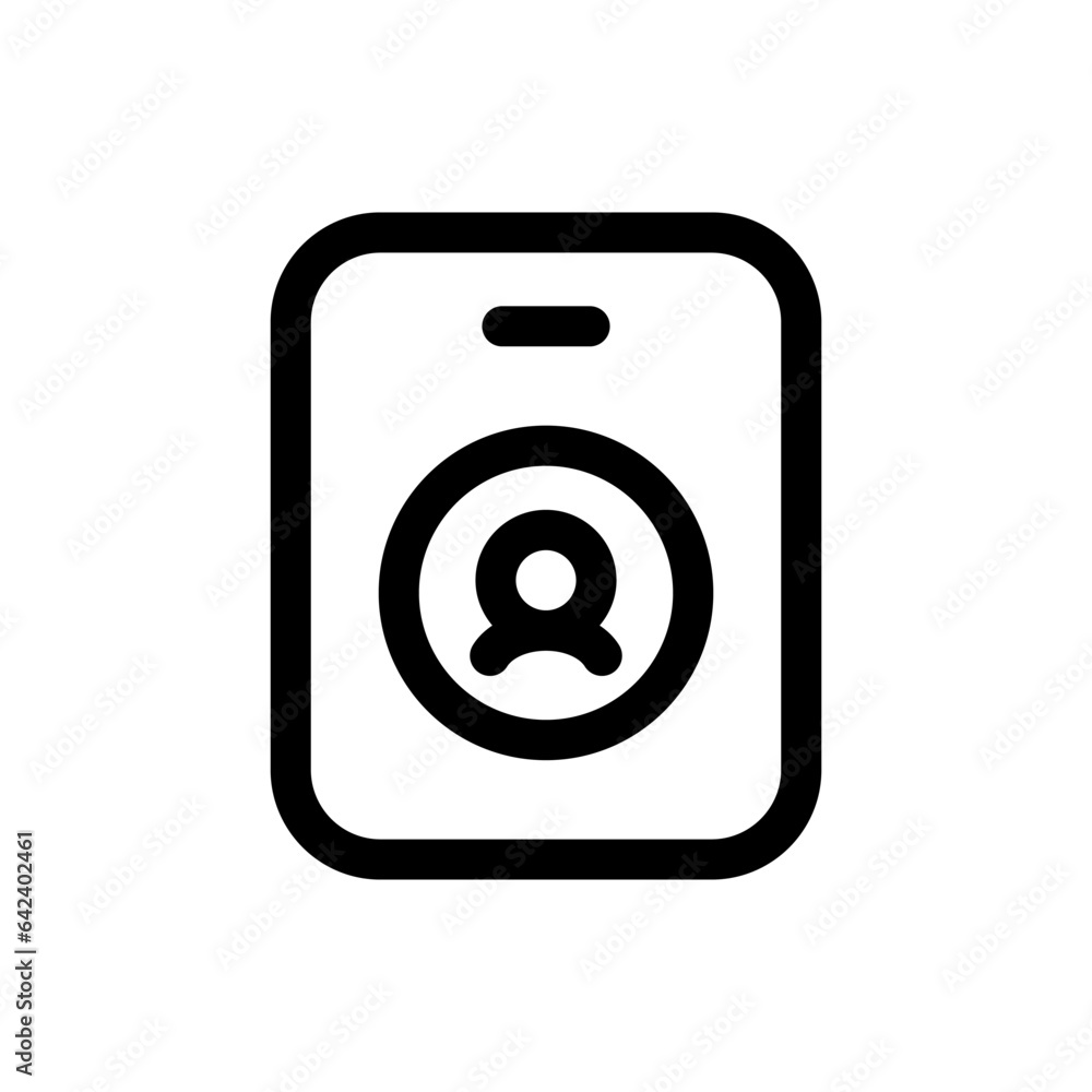 Press Card icon in trendy flat style isolated on white background. Press Card silhouette symbol for your website design, logo, app, UI. Vector illustration, EPS10. Press Card icon in trendy flat style isolated on white background. Press Card silhouette symbol for your website design, logo, app, UI. Vector illustration, EPS10.
