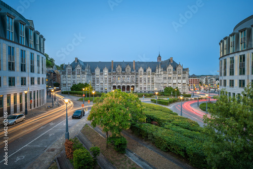 Obraz na płótnie View of the Provincial Palace in Liege - Belgium w salonie
