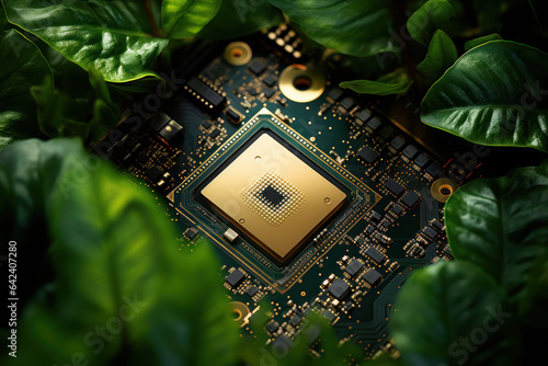  Green Tech Revolution: Plant-Emerged CPU