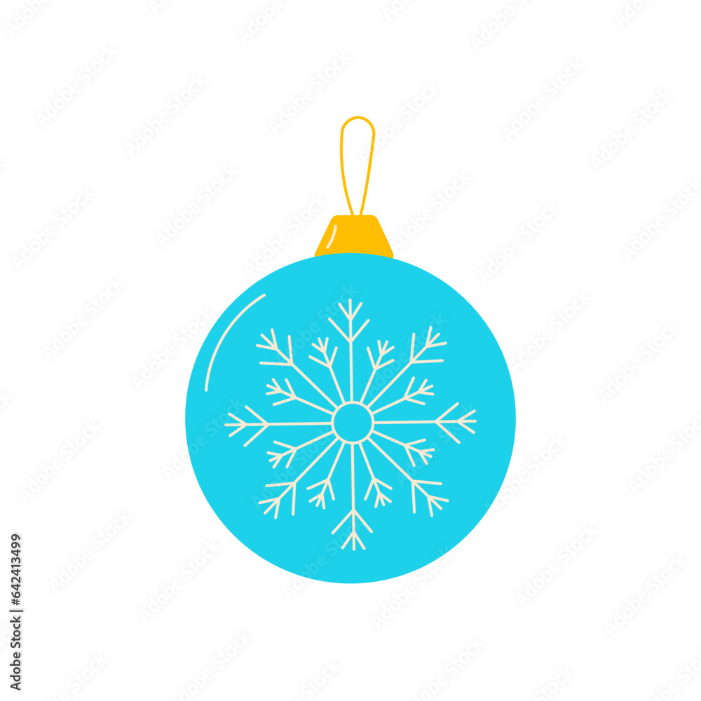 christmas toy ball round tree decoration icon christmas toy ball round tree decoration icon