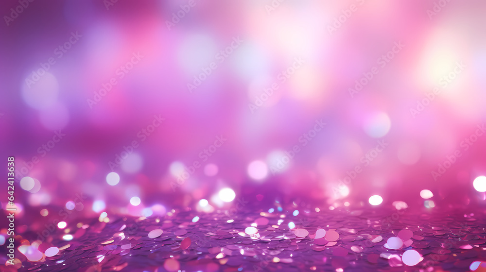  viva magenta glitter  background, abstract  background, particle pink 