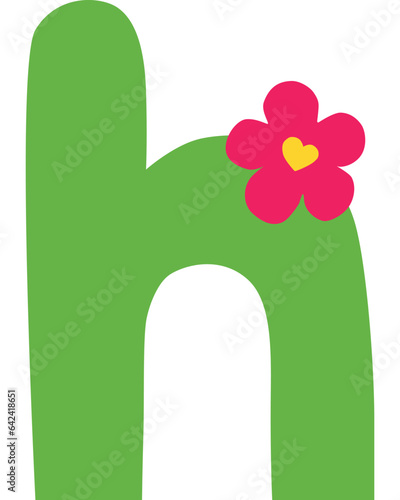 Hello. Slogan for print. Vector illustration isolated on white background for posters, postcards, banners, textiles. Bright colorful design
