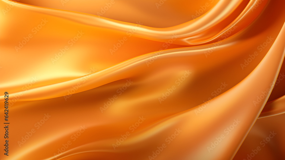 Fototapeta premium Light Gold silk fabric background