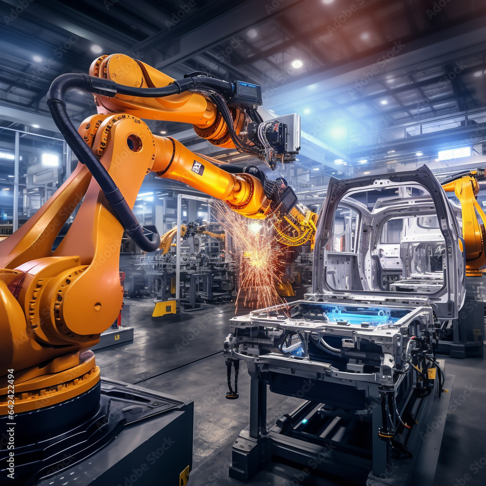 Smart Industry Robot Arms For Digital Factory Warehouse Construction smart-industry-robot-arms-for-digital-factory-warehouse-construction
