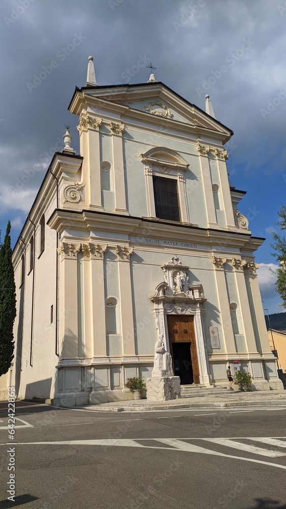 church of Botticino in Italy 