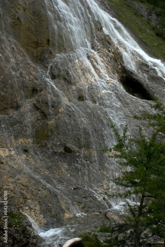 Cascade  zone de protection de la nature  Bois de la Laye  Tignes  massif de la Vanoise  Haute Tarentaise  Savoie  73  France