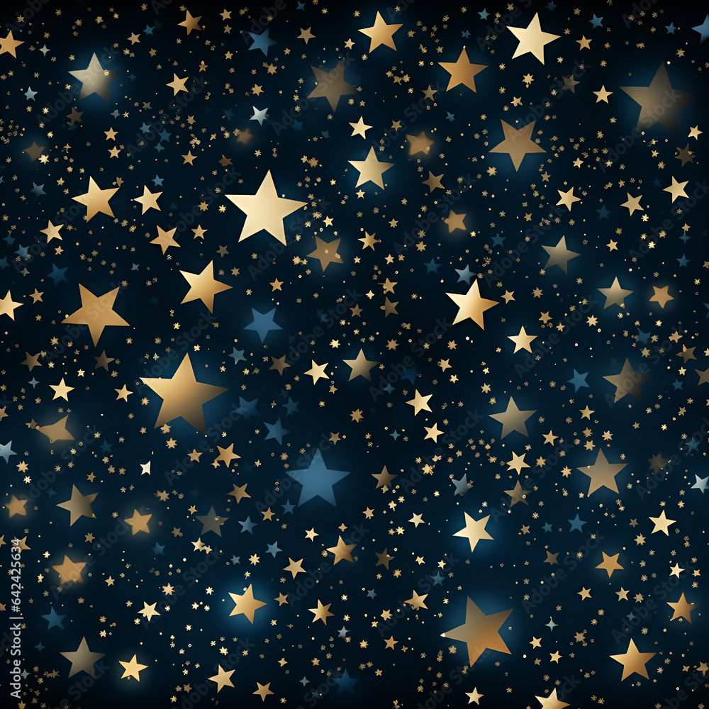 Colorful Stars Pattern Colorful Stars Pattern