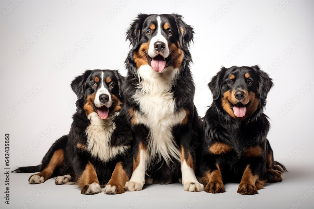 bernese mountain dog family group dogs sitting bernese mountain dog family group dogs sitting