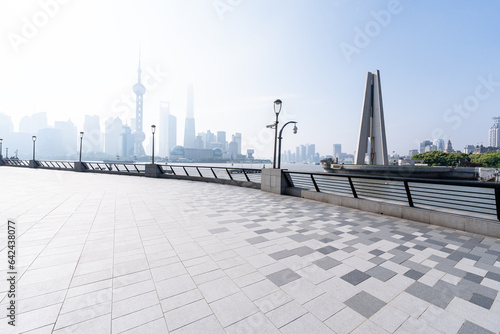 Photography shanghai city skyline