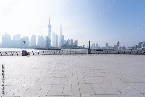 shanghai city skyline © THINK b