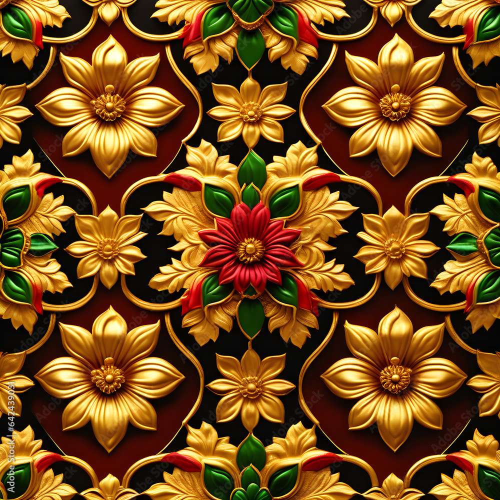 Gilded Dahlia A Radiant Masterpiece in Gold Leaf Craft.(Generative AI) Gilded Dahlia A Radiant Masterpiece in Gold Leaf Craft.(Generative AI)