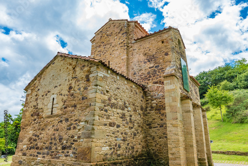 Church of San Miguel de Lillo in Oviedo, Spain - A UNESCO World Heritage Site photo