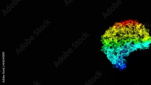 particles abstract animation