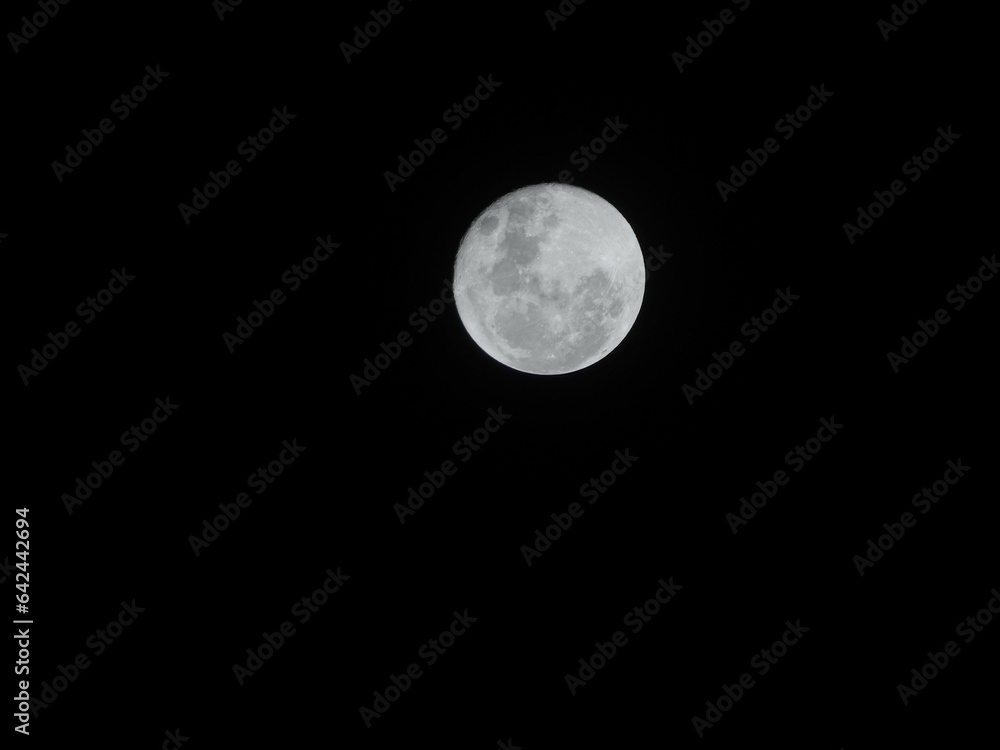 Lua azul - Imagem de Florianópolis, SC Lua azul - Imagem de Florianópolis, SC