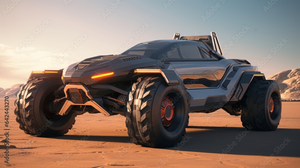 All-Terrain Wonder: Roaming the Desert in Style