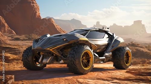 Futuristic Off-Roading Triumphs Over Desert Challenges