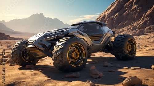 Off-Road Marvel Tackling Desert Terrain with Precision