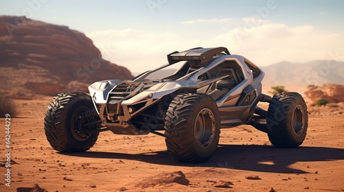 Luxe Desert Voyage with a State-of-the-Art All-Terrain Vehicle