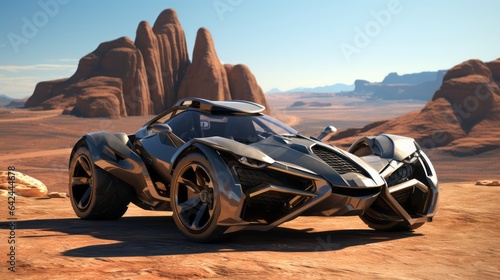 Desert Exploration Elevated with Hi-Tech Luxury Off-Roader