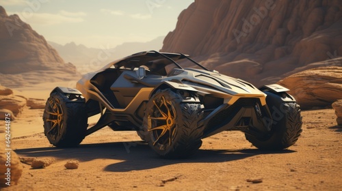 Desert Exploration Elevated with Hi-Tech Luxury Off-Roader