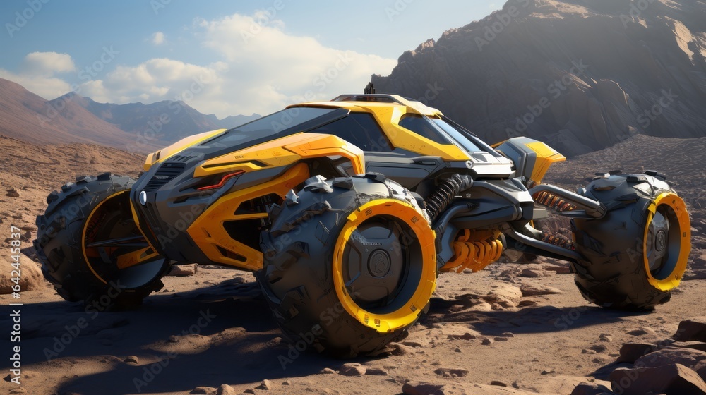 Off-Roading Excellence in the Savanna: Futuristic 4x4 Luxury Cars in Action Off-Roading Excellence in the Savanna: Futuristic 4x4 Luxury Cars in Action
