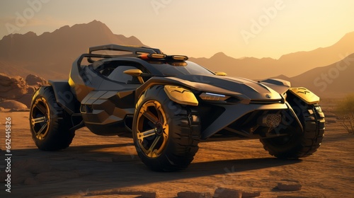The Future of Desert Adventures in Luxury: Futuristic 4x4 Cars