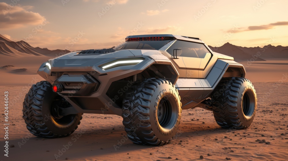Desert Odyssey in Luxury Bliss: Hi-Tech Off-Road Luxury Cars